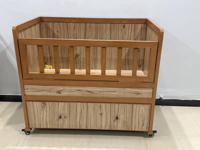 Baby Cot, Baby Bed, wooden baby cot, Solid wooden baby bed