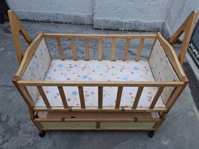 Baby Cot | Crib | Cradle Swing | Baby Cart with Mosquito Net ( 21k )