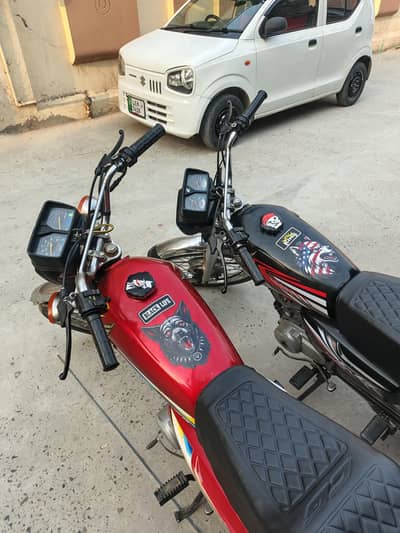 2 honde hain aik 2021 model hain 135000 dosra 2019 model hain 125000