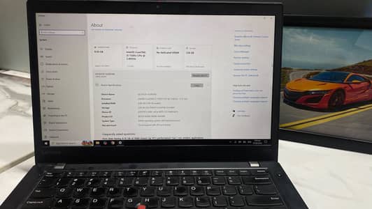 Lenovo Thinkpad Touch 14" || T470s core i5 7th Gen || 8GB  || 256 SSD