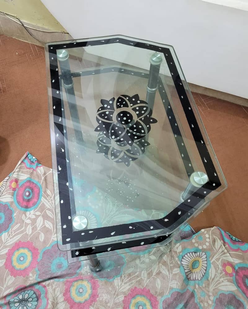 Glass Table , tv trolley , computer table 2