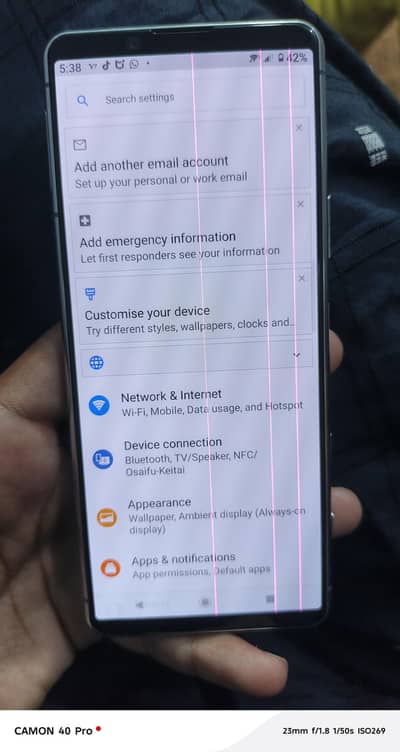 sony xparia 5