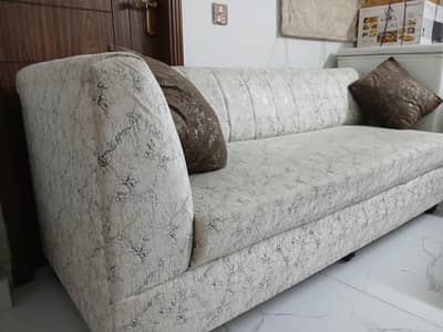 7 seater luxury L shape sofa set with  7cusions