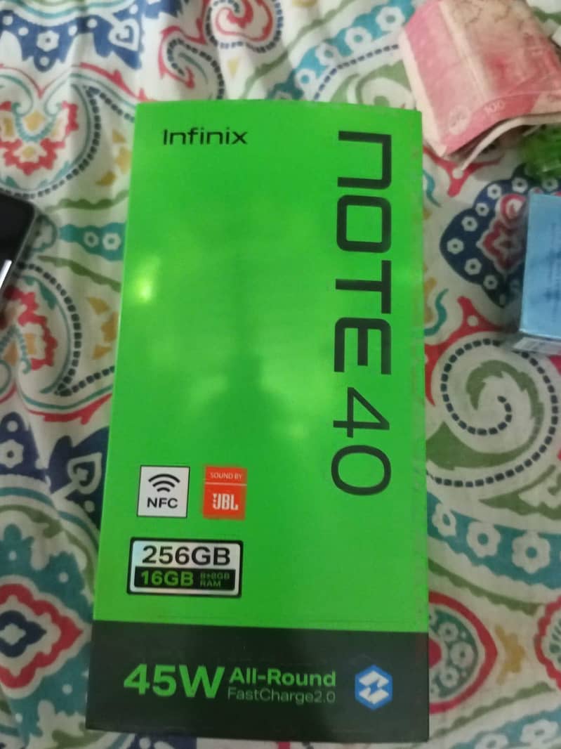 Note 40 infnix 3