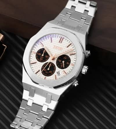 Skmei 9296 Men Watch Stainless Steel Glamour Luxury Watch Horloges Cus