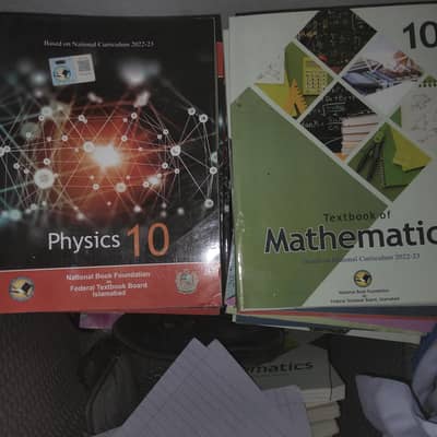 Fbise 10 class federal board books are available with reasonable price