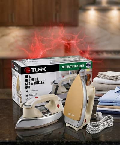 Turk Brand, Iron Fast Heating Smooth,Perfect Press 0322,5400085
