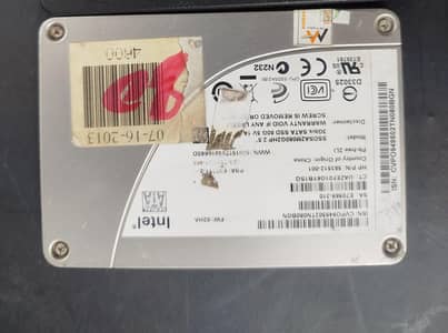 SSD 80 GB Intel