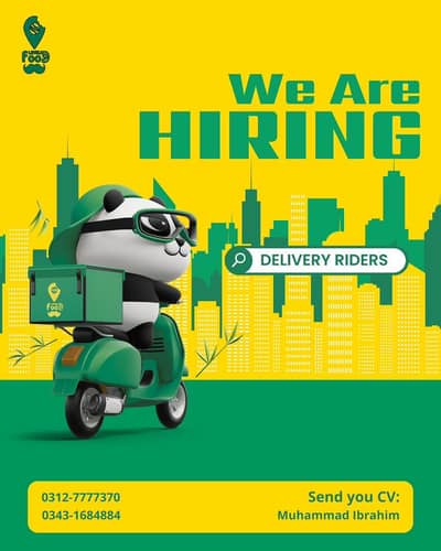 Delivery boy Job available
