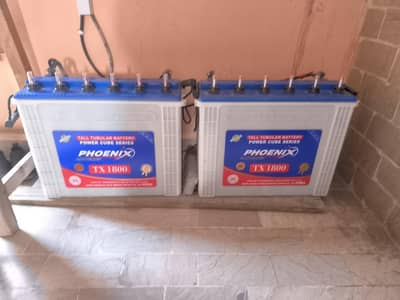 Phoenix Tublar 2 Batteries Selling
