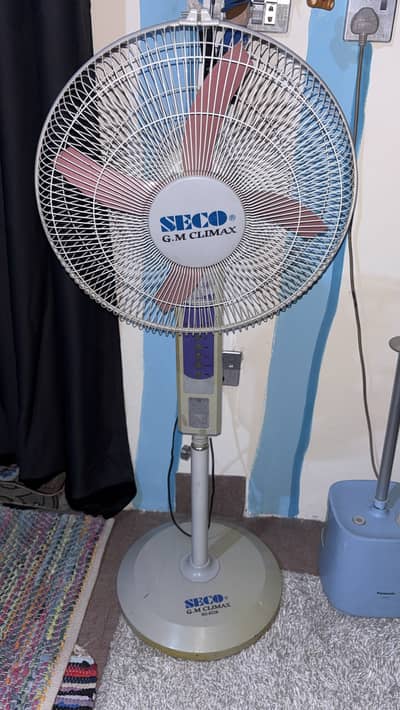 Seco rechargeable battery fan excellent condition