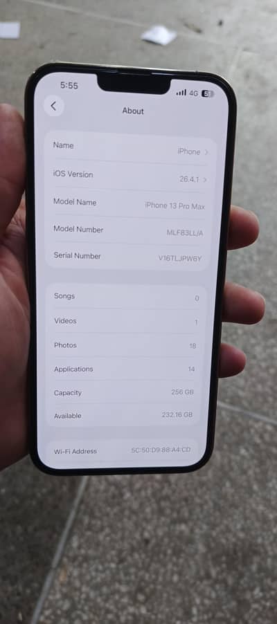 i phone 13 pro max 256Gb