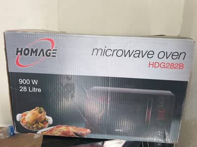 Homage box pack microwave for sale