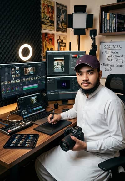 VIDEO+PHOTO EDITING AVAILABLE IN CHEAP PRICE 
