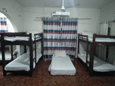 Hostel for boys and man with food laundry all facility