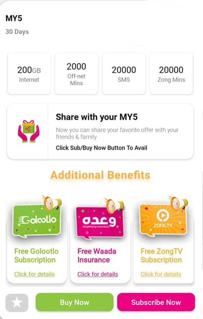 Zong Discount