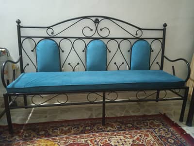 5 Seaters Iron Sofa Set Molty Foam Cushions WhatAp or Call 0336283825