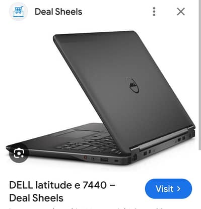 Delk latitude E7440 8/128 SSD  i5 4th Touchscreen All ok