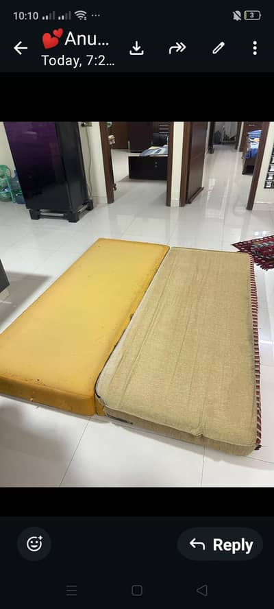 Molti foam matress excellent condition. Rs  6000
