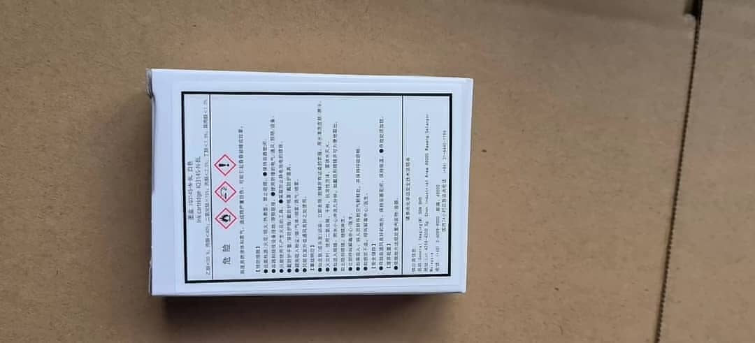 Mini Handheld TIJ Printer & Genuine Ink Cartridges | Batch Coding Spe 1