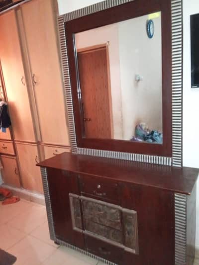wooden dressing table