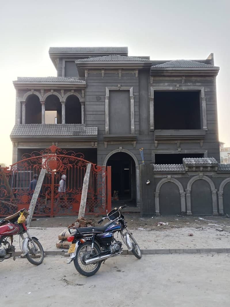 11 Marla Grey Structure- Solid Construction- 50ft Road 0