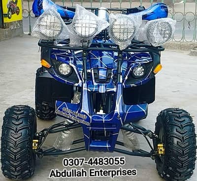 125cc brand new zero meter jeep Quad Bike ATV for sale deliver all Pak