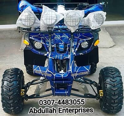 125cc brand new zero meter jeep Quad Bike ATV for sale deliver all Pak