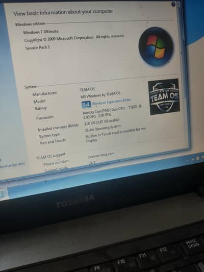 core 2 dou laptop . . 3 gb ram 120 gb hardisk