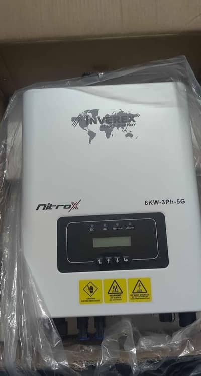 Solar Inverex nitrox 6kw ongrid 3 phase brand new