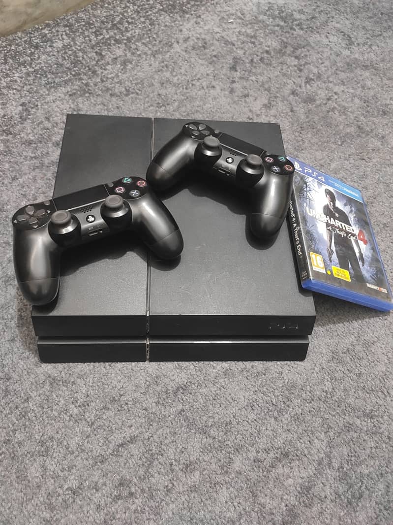 Ps4 complete set | 2 controllers, console, 1 game 0