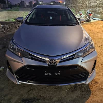 Toyota GLI 2016 model automatic. Body showered for fresh look.