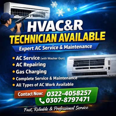 Apny AC ki service k liye WhatsApp py contact kryin .