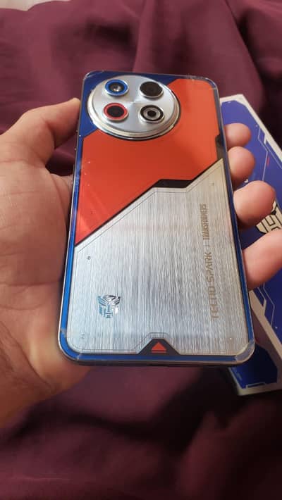 techno spark 30 pro transformers edition Optimus prime