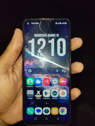 infinix hot 10 4/64 Glass break working ok