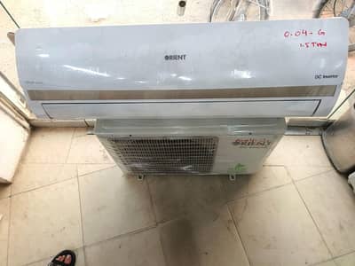 Orient 1.5 ton DC inverter Genuine All Ok 1 year warranty