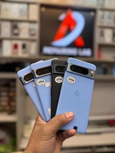 Google Pixel 8 Pro & Pixel 8 Official PTA Aproved Box Pulled