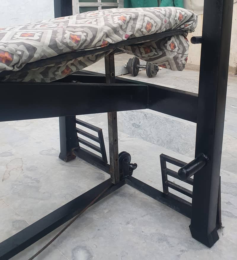 bench press with let pull down 3