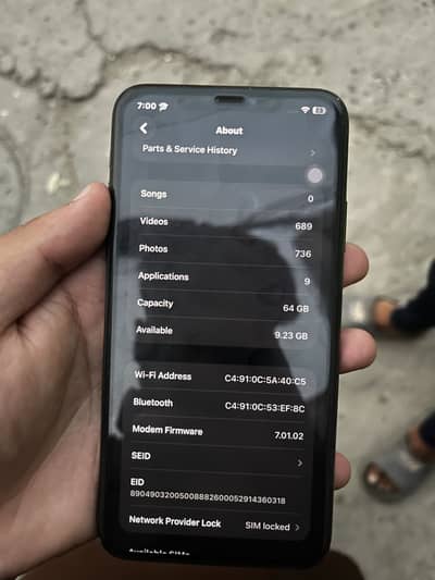 Iphone 11 pro max non pta jv 64 GB