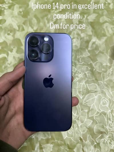 Iphone 14 pro in new condition