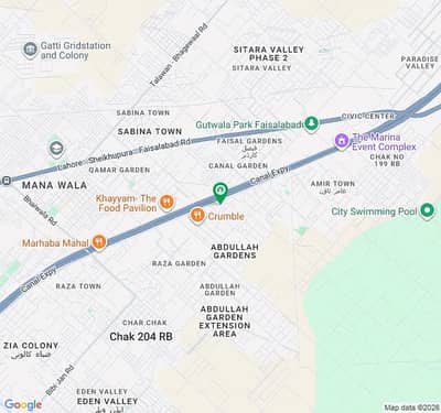 2.2 Marla Shop for Sale in City Walk Canal Road