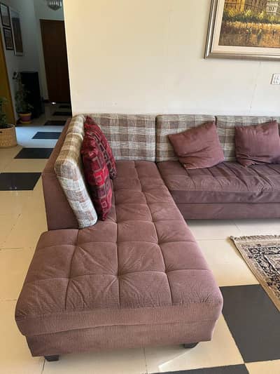L Shapes Sofa Set