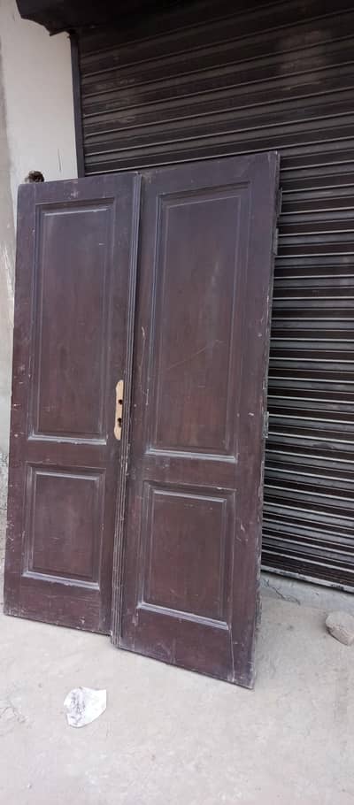 Main double door 