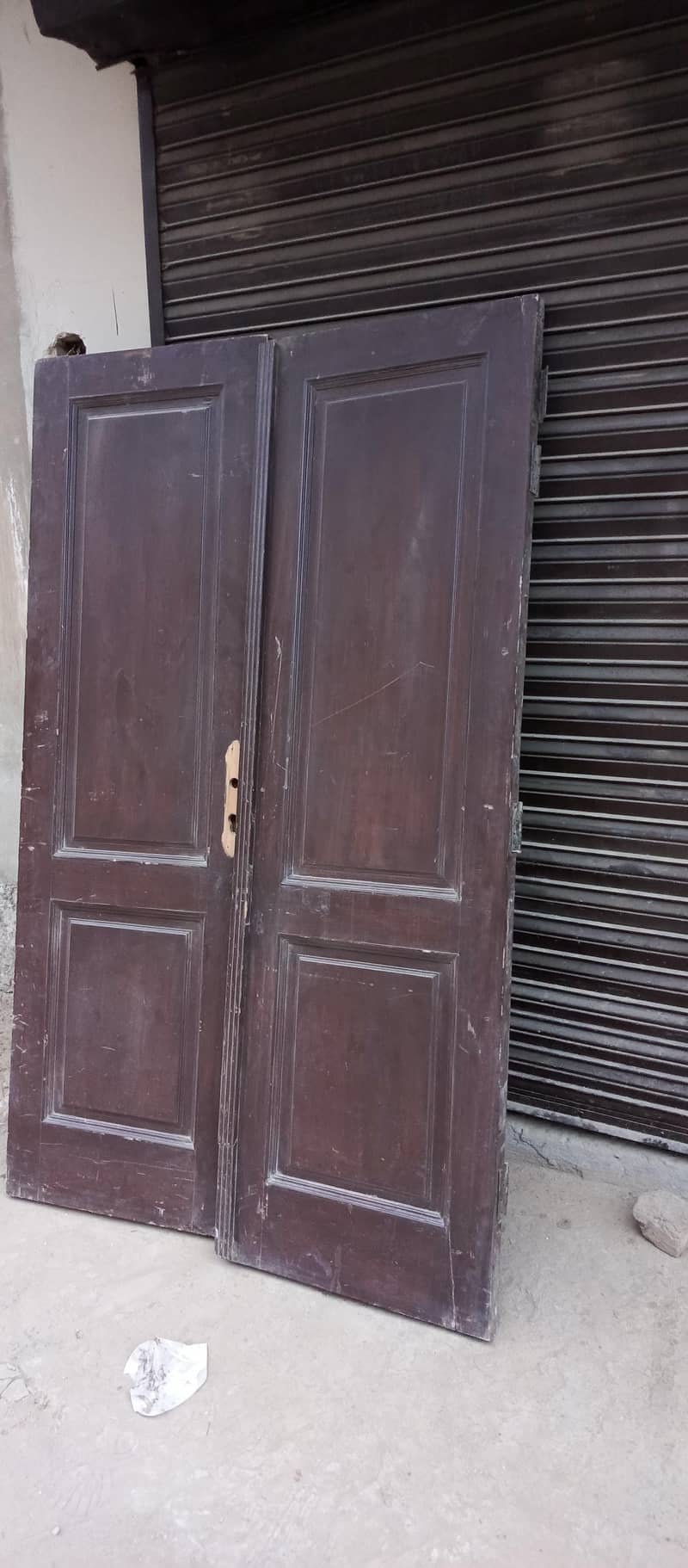Main double door  0