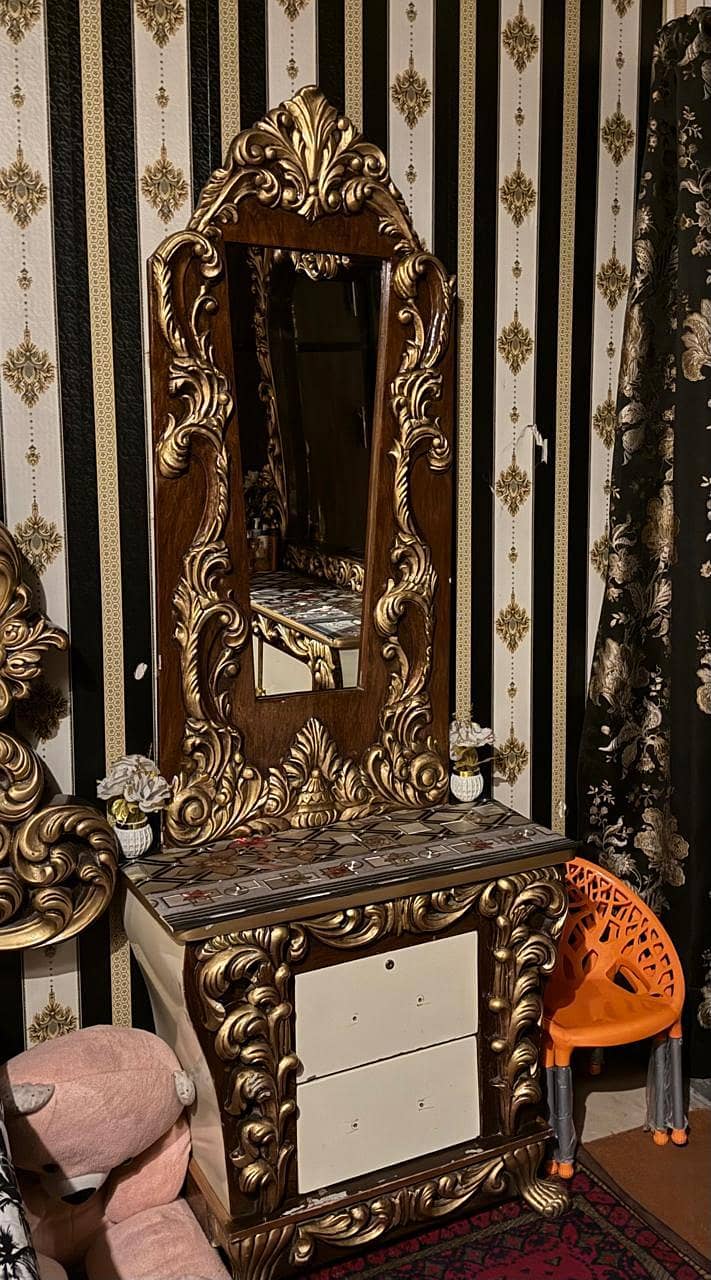 Bed dressing table and side table's 2
