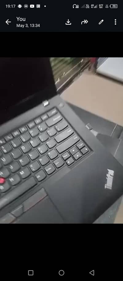 thinkpad lenovo 8/256 SSD