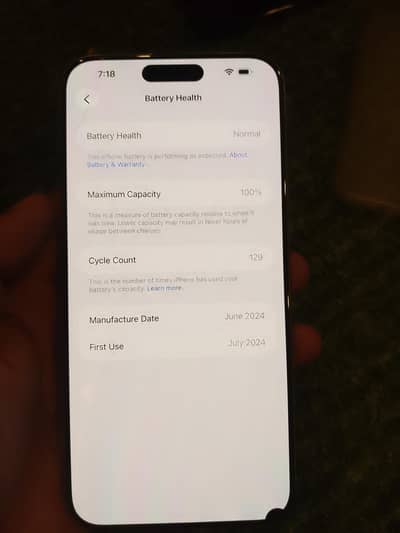 iphone 15 pro max condition 10 by 10