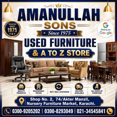 Premium Sofa Sets, Beds & Furniture Available Karachi