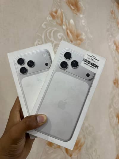 iPhone 17 pro max | 256gb silver | Box pack