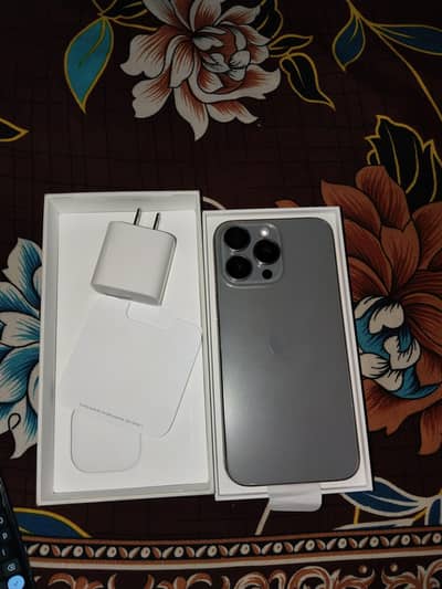 iPhone 15 Pro Max 256GB - Non PTA (Factory Unlock)